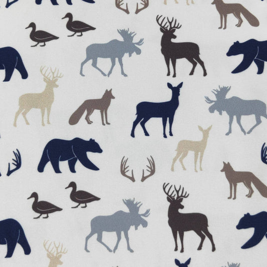 Woodland Silhouette Boy Romper