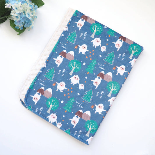 Yeti Dreams- Baby & Toddler Minky Blanket