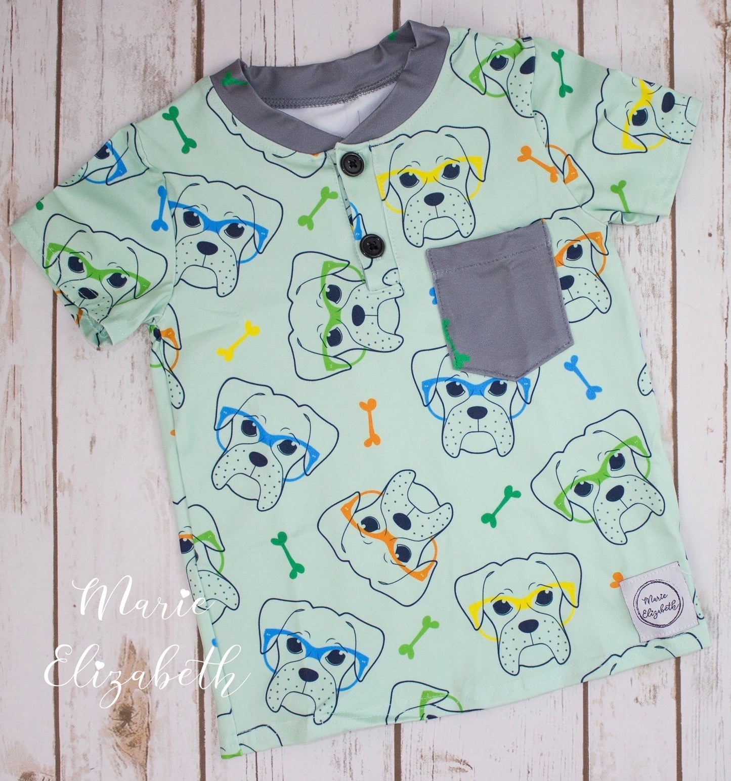 Puppy pocket tee shirt