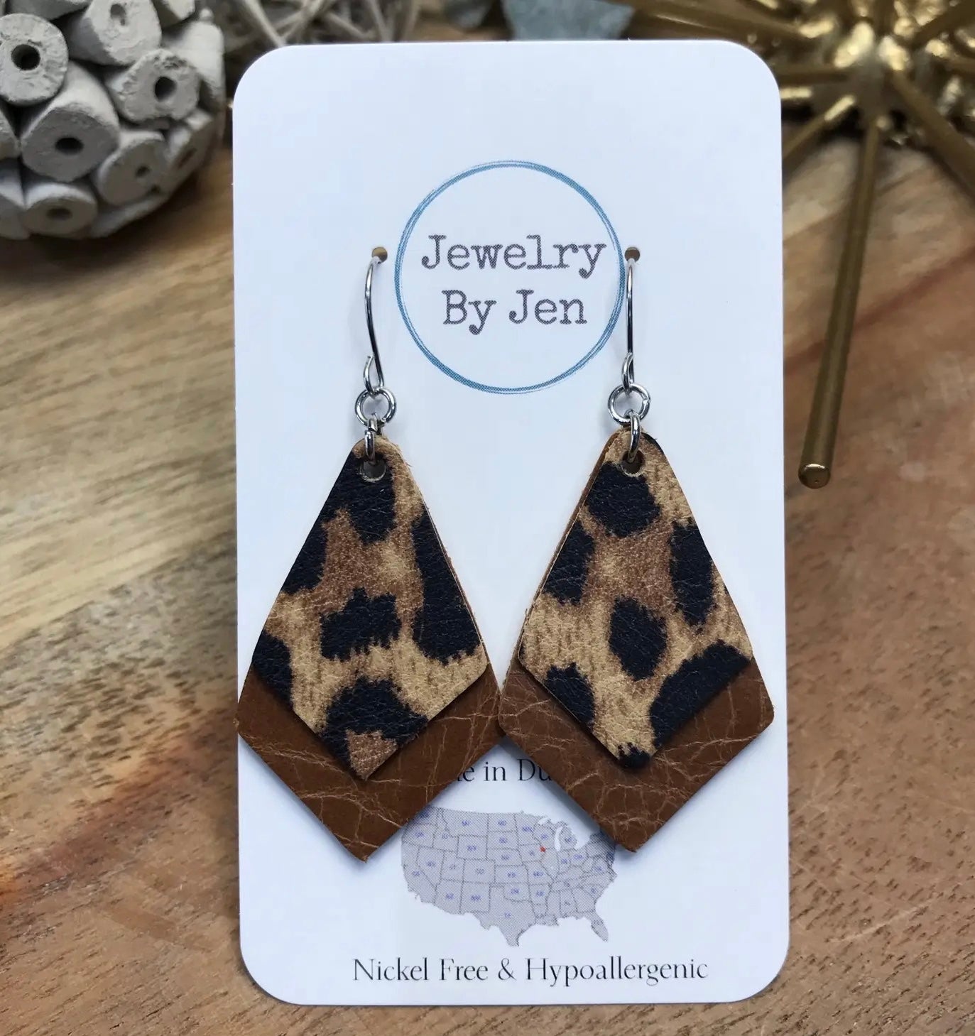 Double Stacked: Cheetah & Cognac