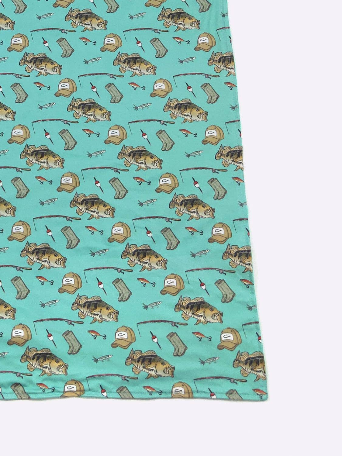 Lightweight Teal Fishing Blanket