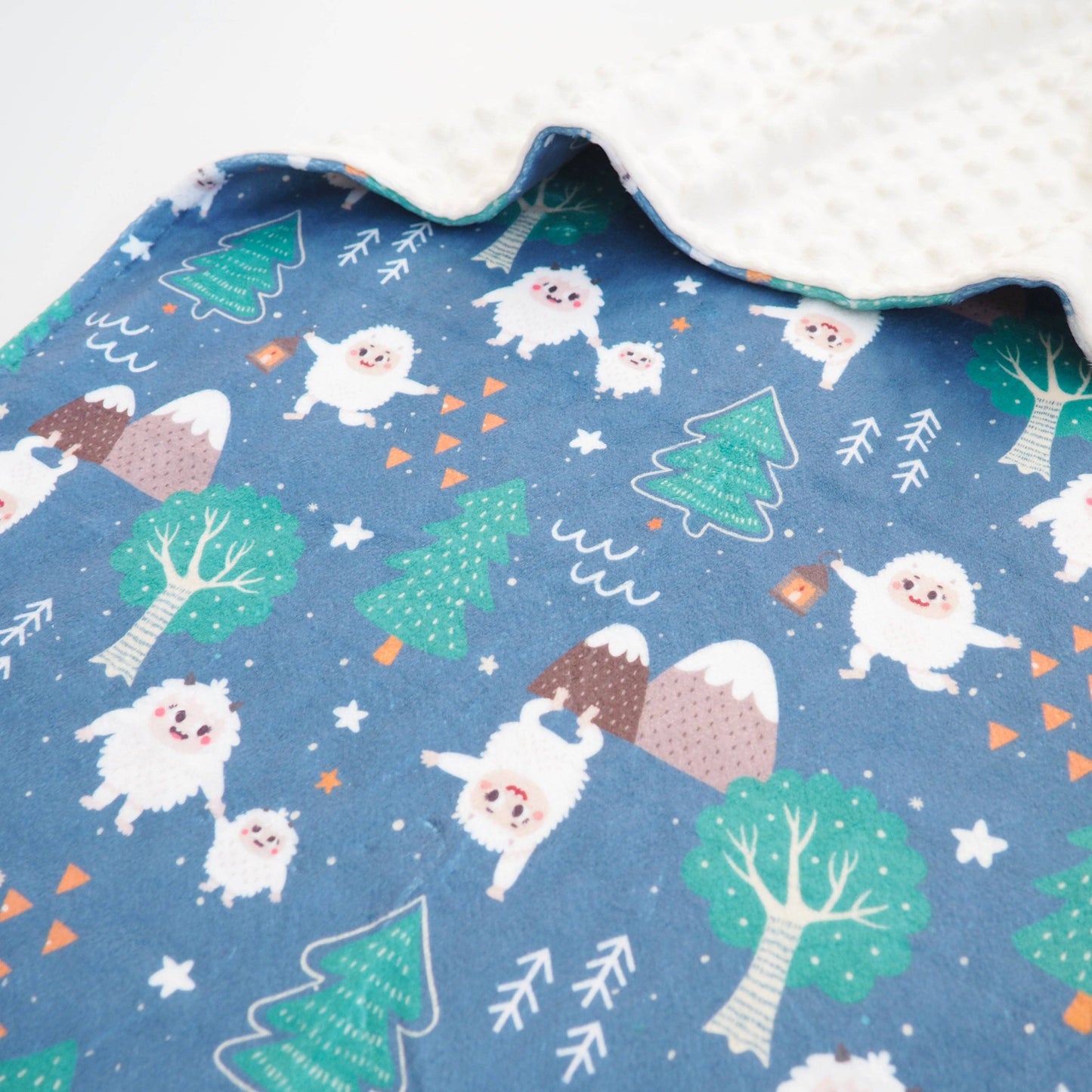 Yeti Dreams- Baby & Toddler Minky Blanket
