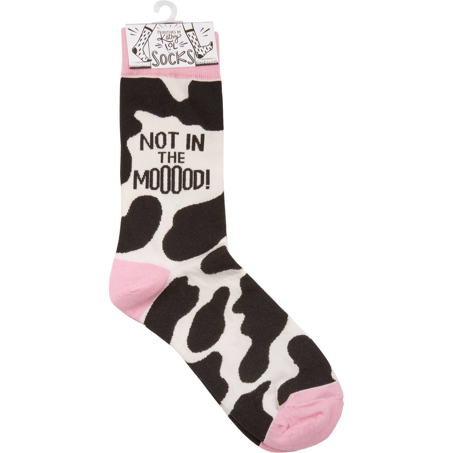 Not In The Mooood Socks
