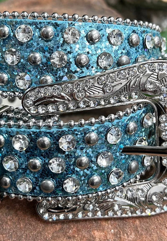 Kids rhinestone belt