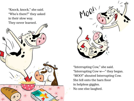 Interrupting Cow and the Chicken Crossing the Road by Jane Yolen