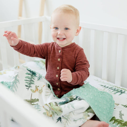 In The Woods- Baby & Toddler Minky Blanket