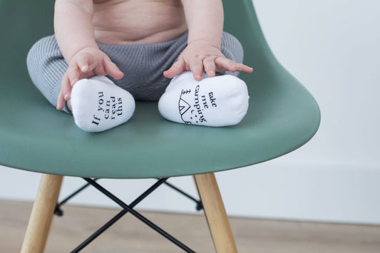 Take Me Camping Baby Socks