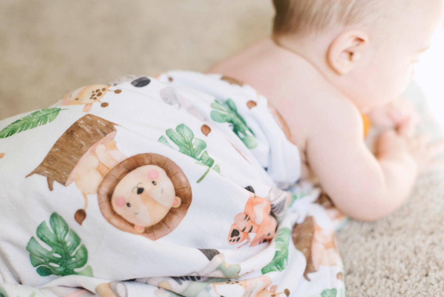 Safari- Baby & Toddler Minky Blanket