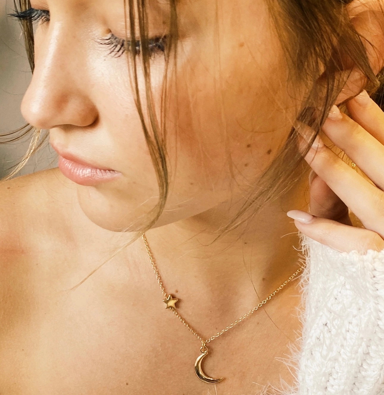 New Moon Necklace