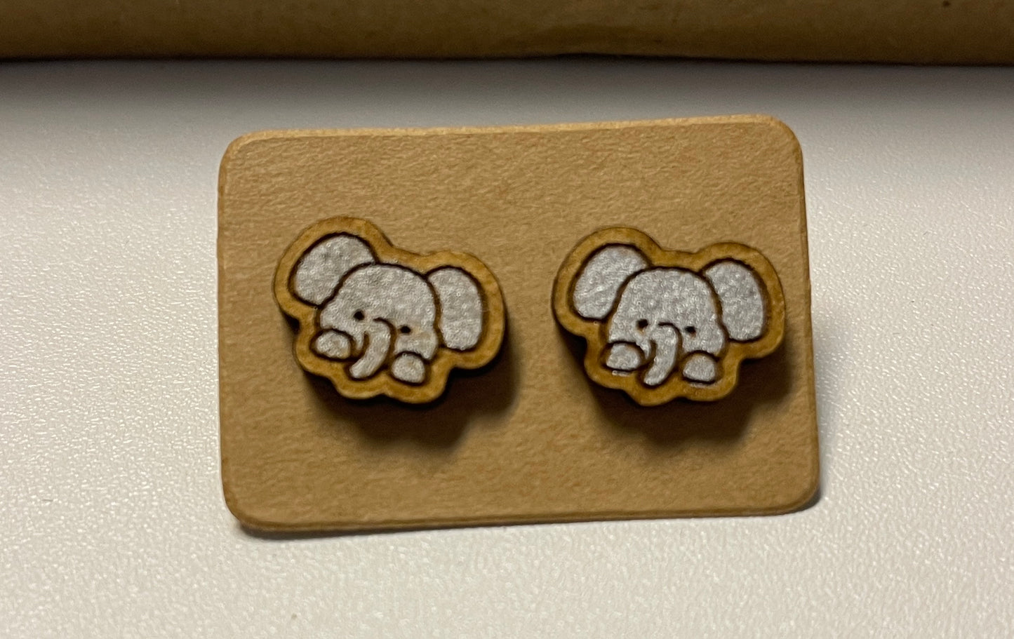 Animal earring studs
