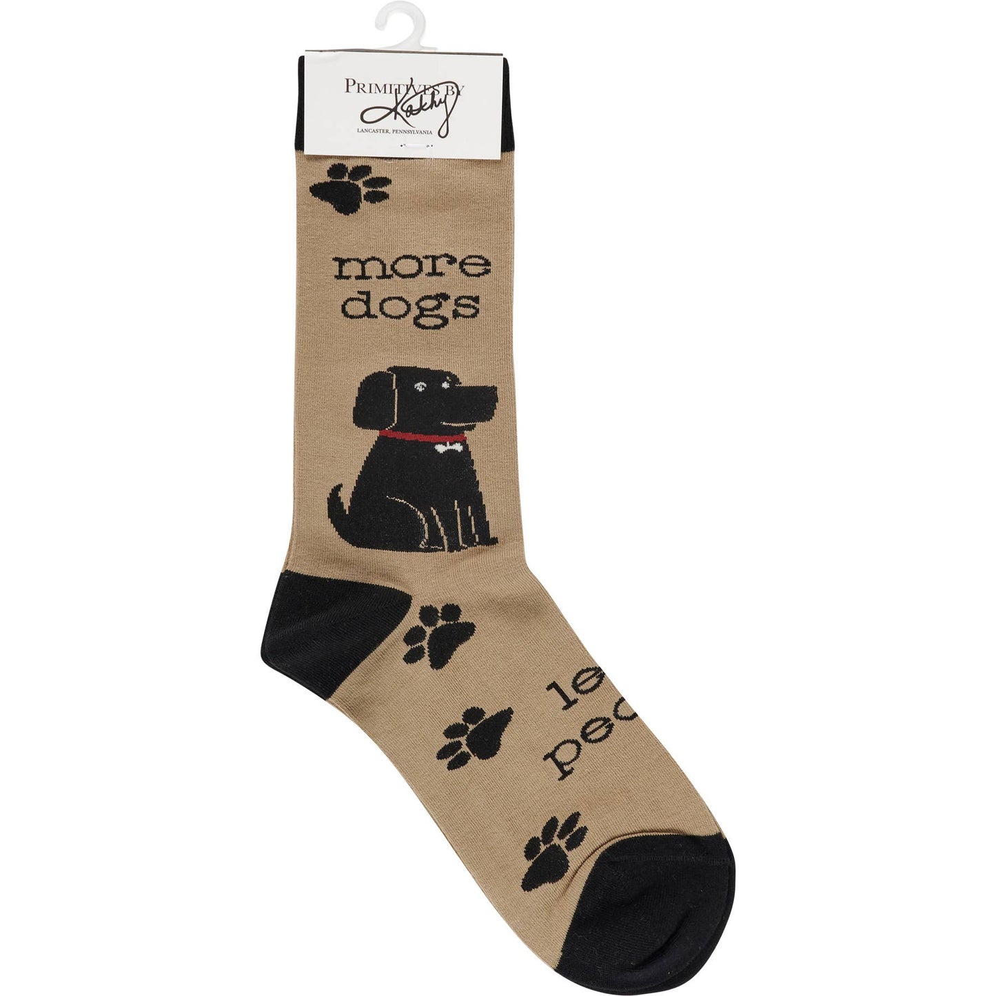 More Dogs Less People Socks