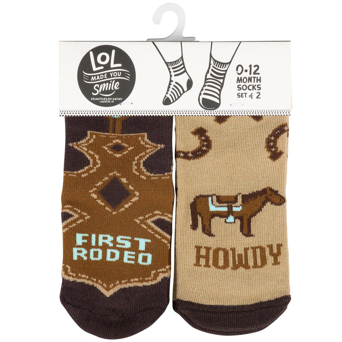 Howdy Baby Sock Set