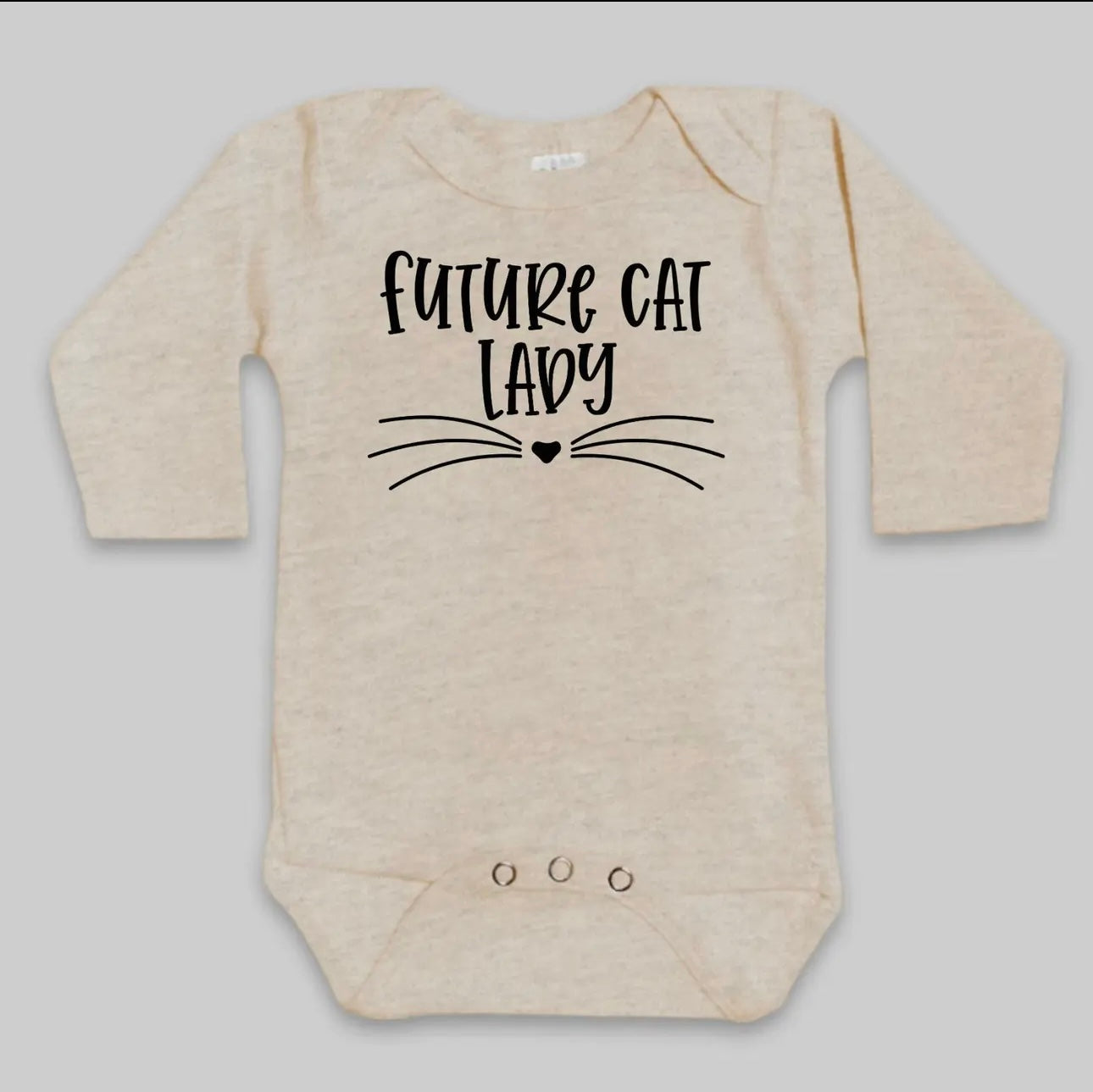 Future Cat Lady Baby Bodysuit