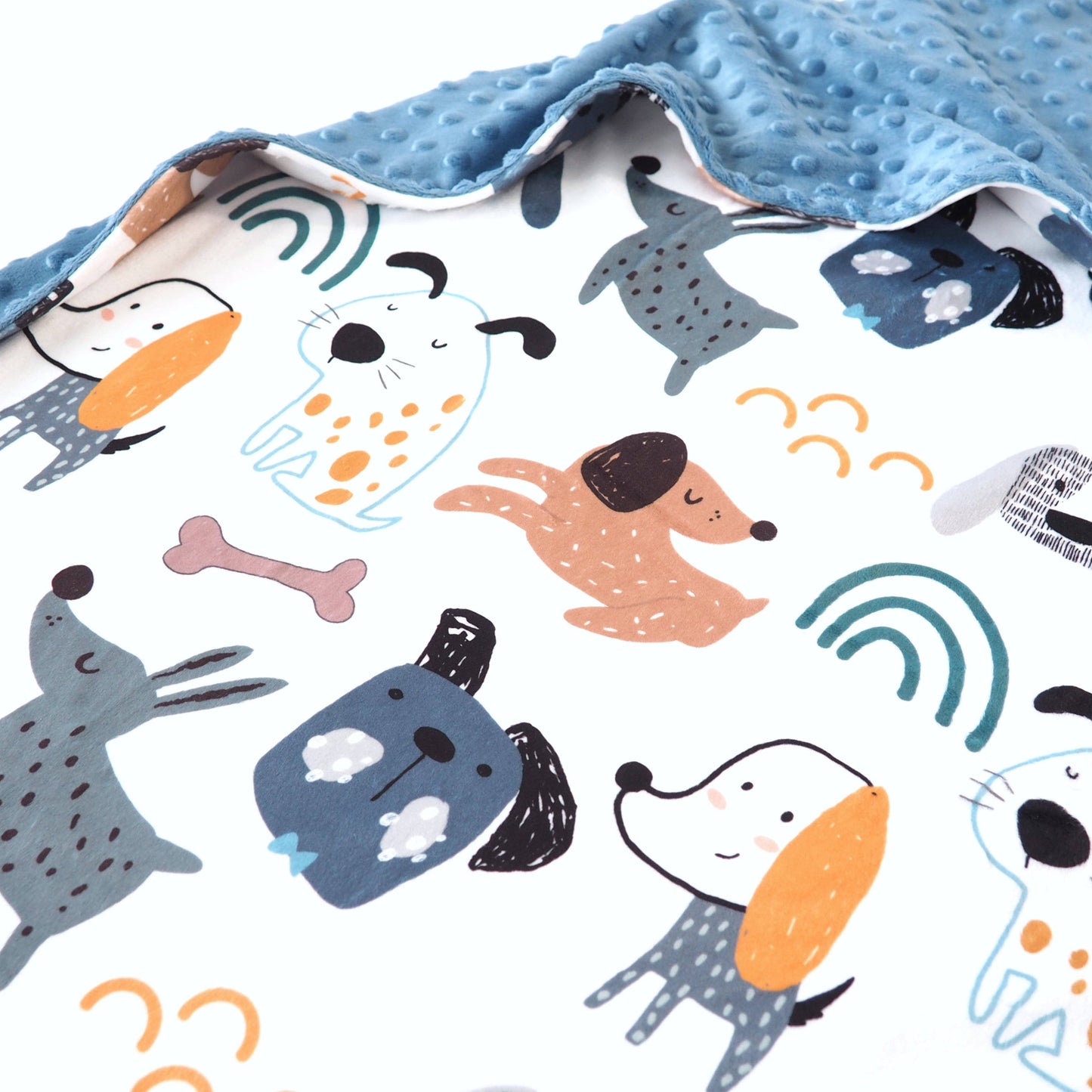 My Best Friends (Dogs)- Baby & Toddler Minky Blanket