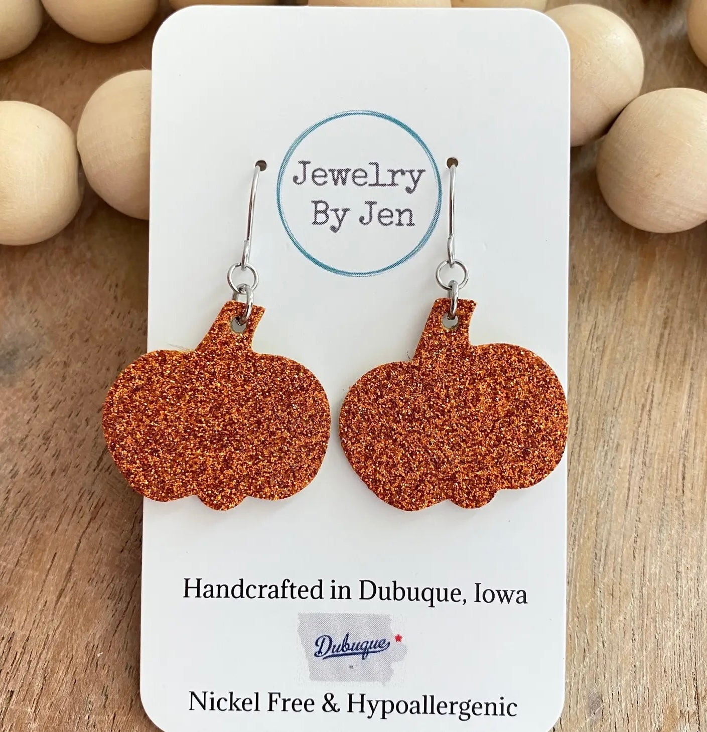 Small Pumpkin: Orange Fine
Glitter