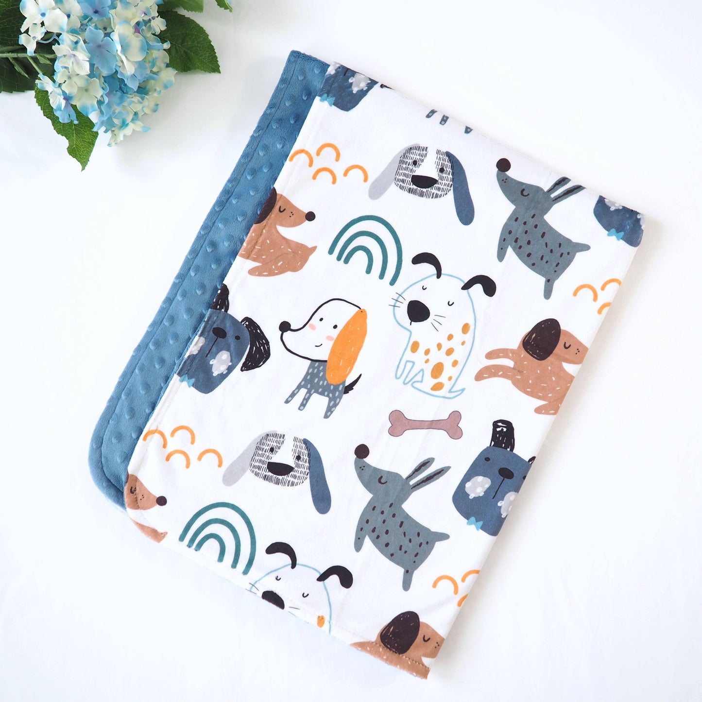 My Best Friends (Dogs)- Baby & Toddler Minky Blanket