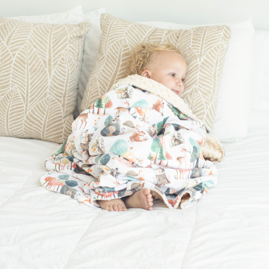 Enchanted Forest- Baby & Toddler Minky Blanket