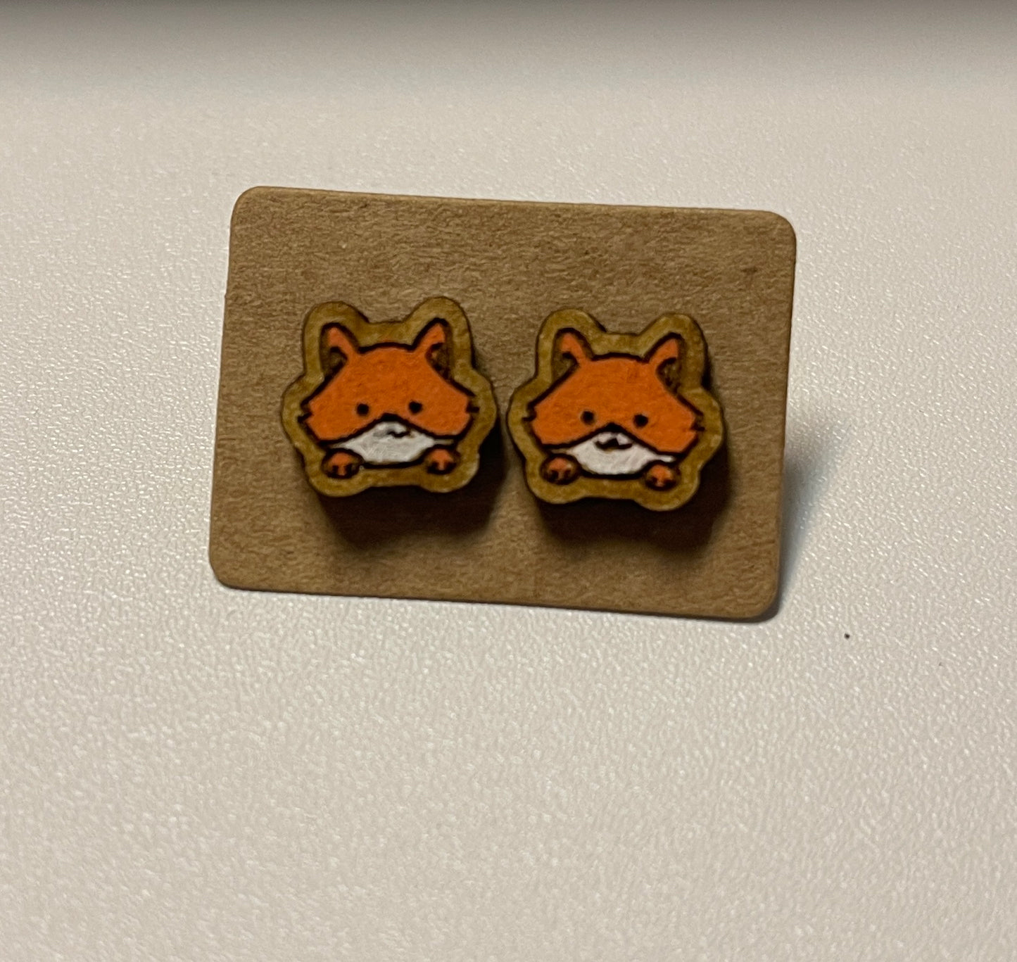 Animal earring studs