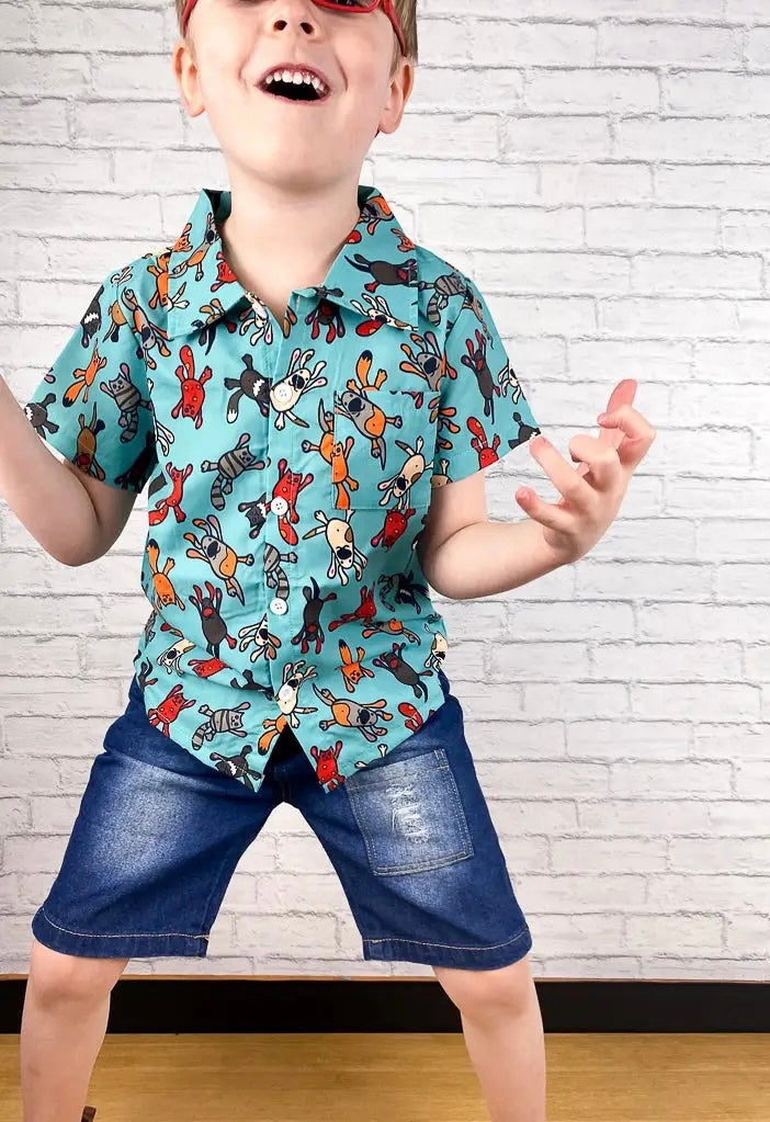 Boys pocket shorts