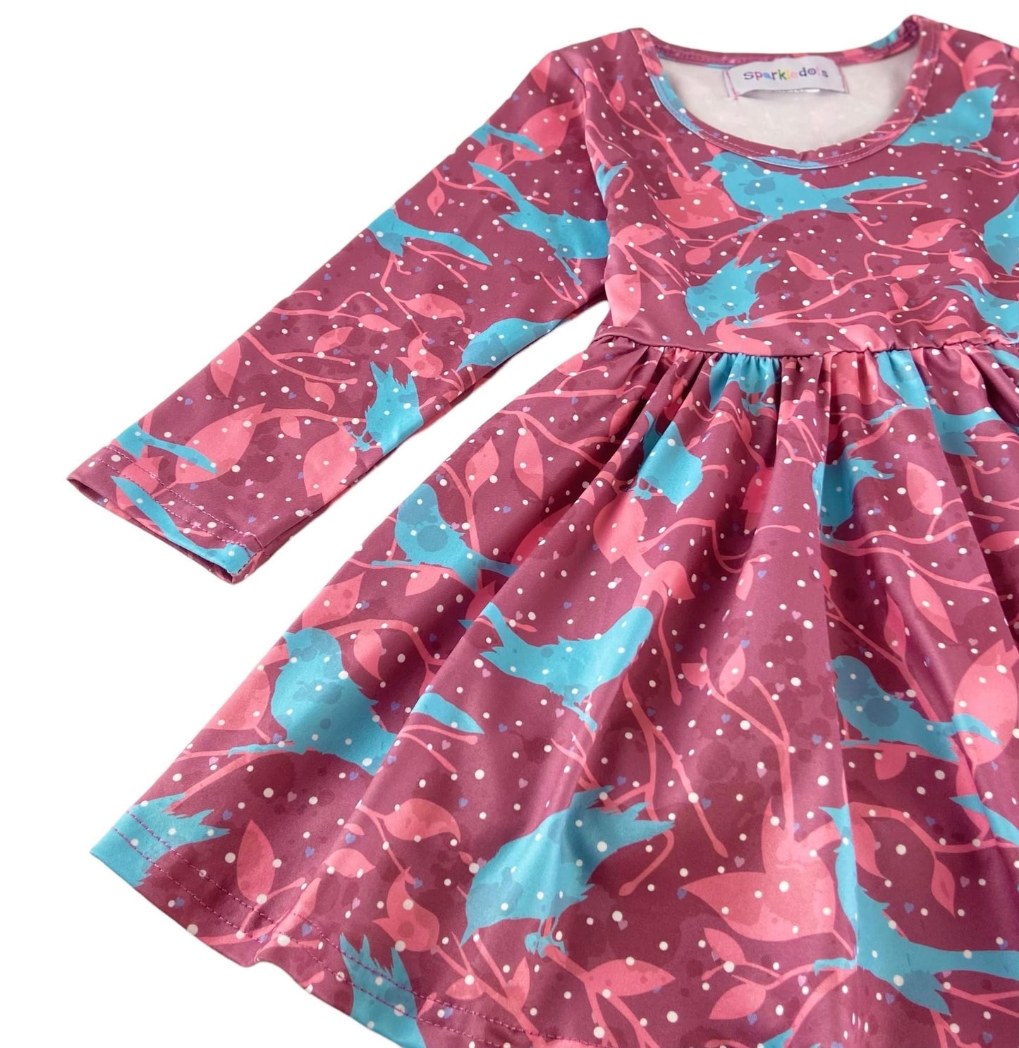 Snowbird twirly dress