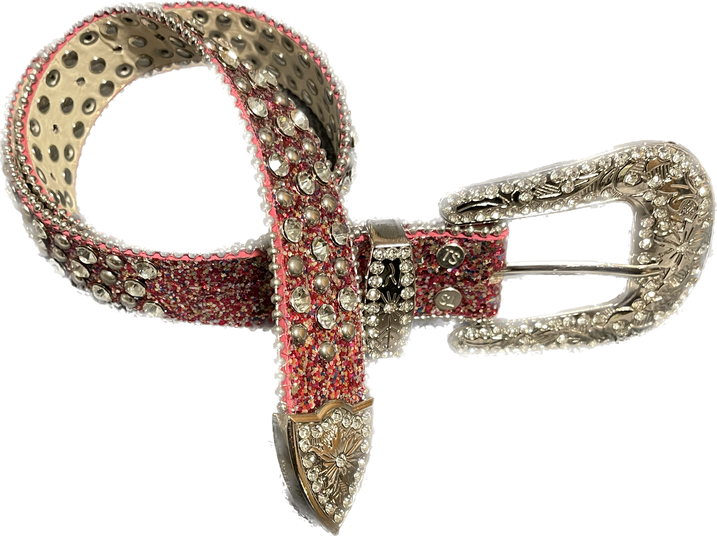 Kids rhinestone belt