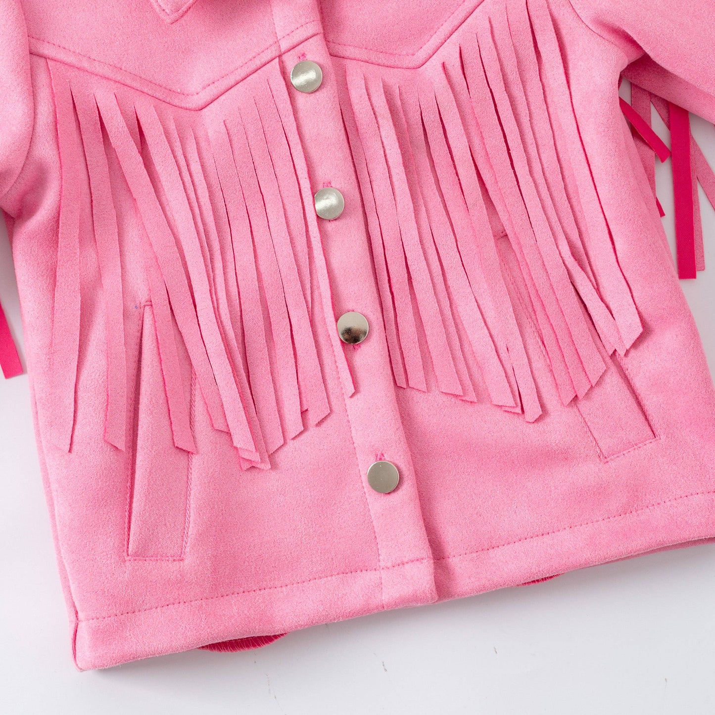 Girls Fringed Jacket