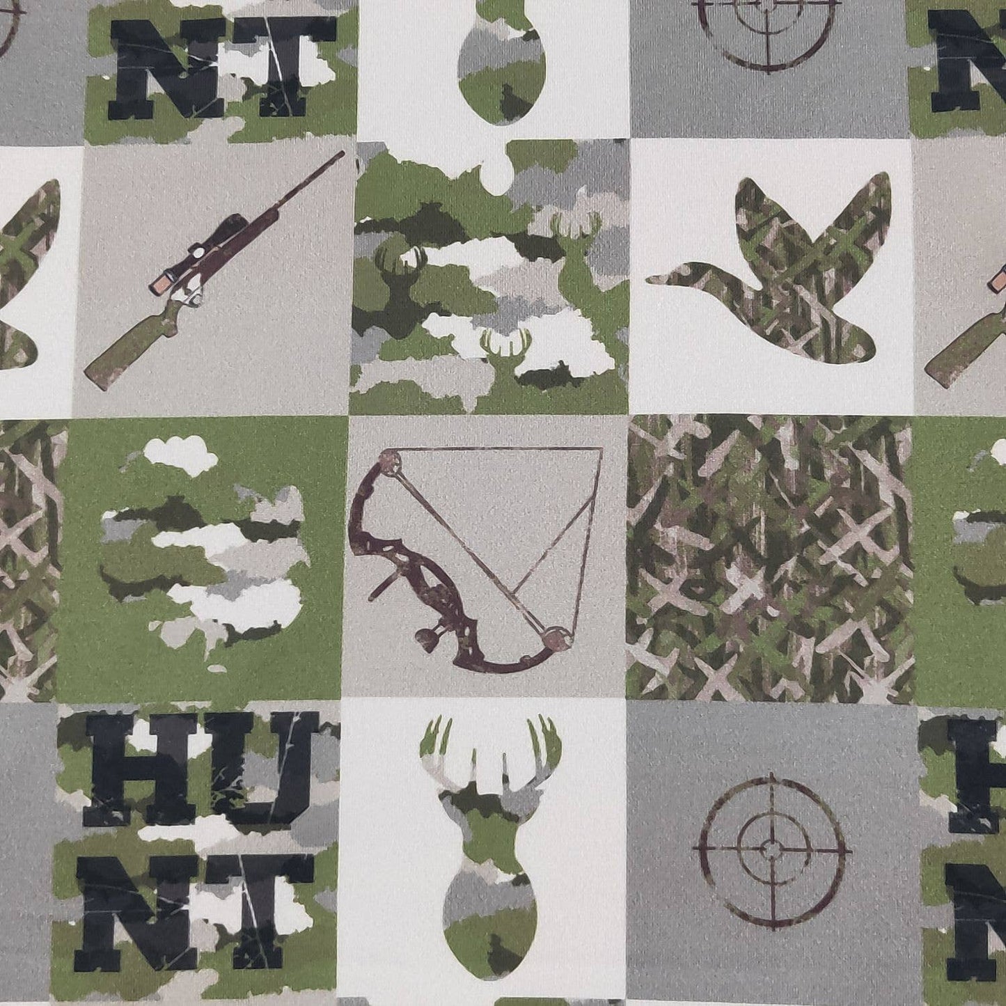 Hunt Patchwork Baby Knotted Gown