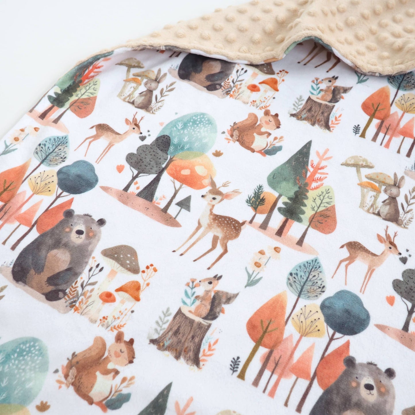 Enchanted Forest- Baby & Toddler Minky Blanket