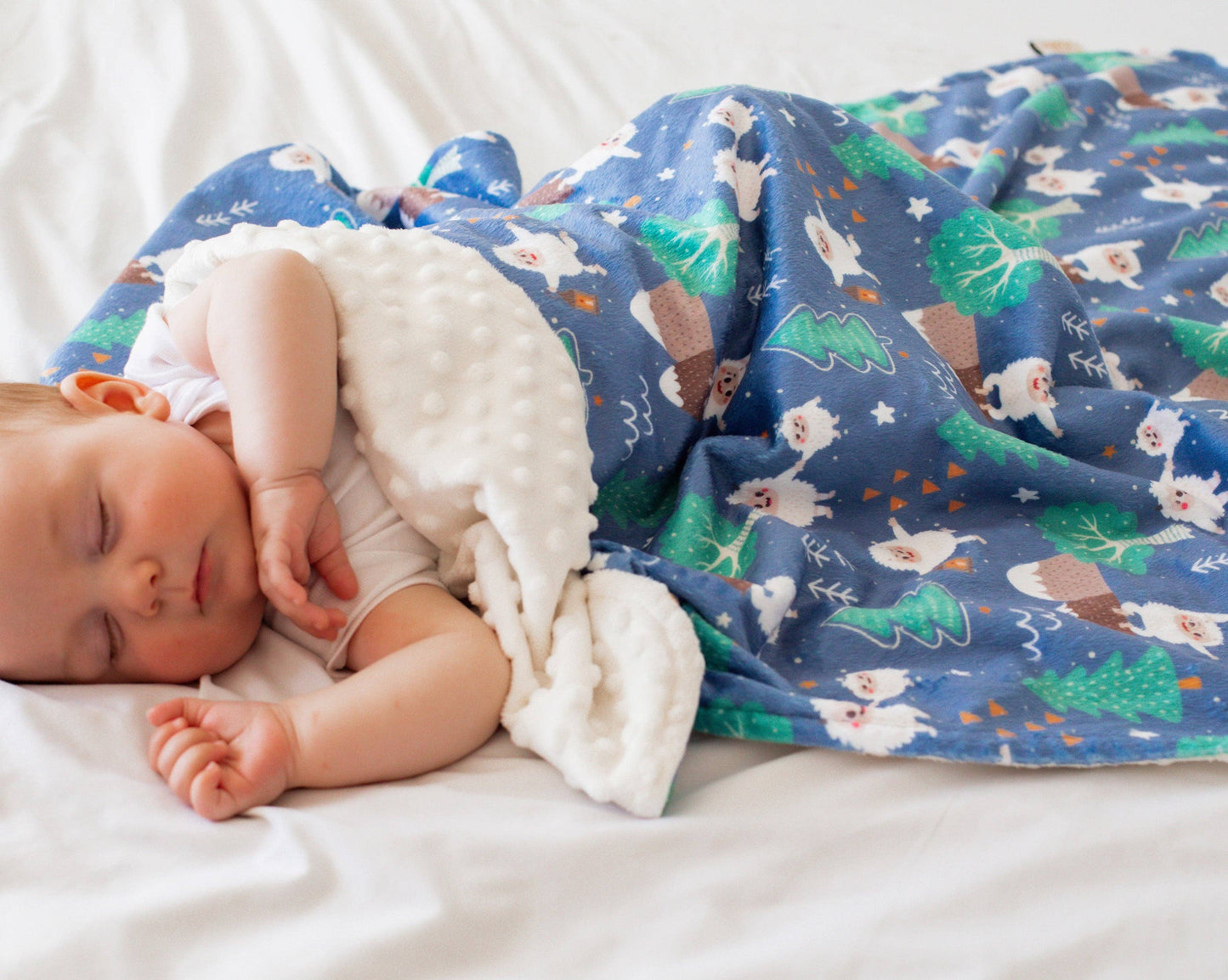 Yeti Dreams- Baby & Toddler Minky Blanket