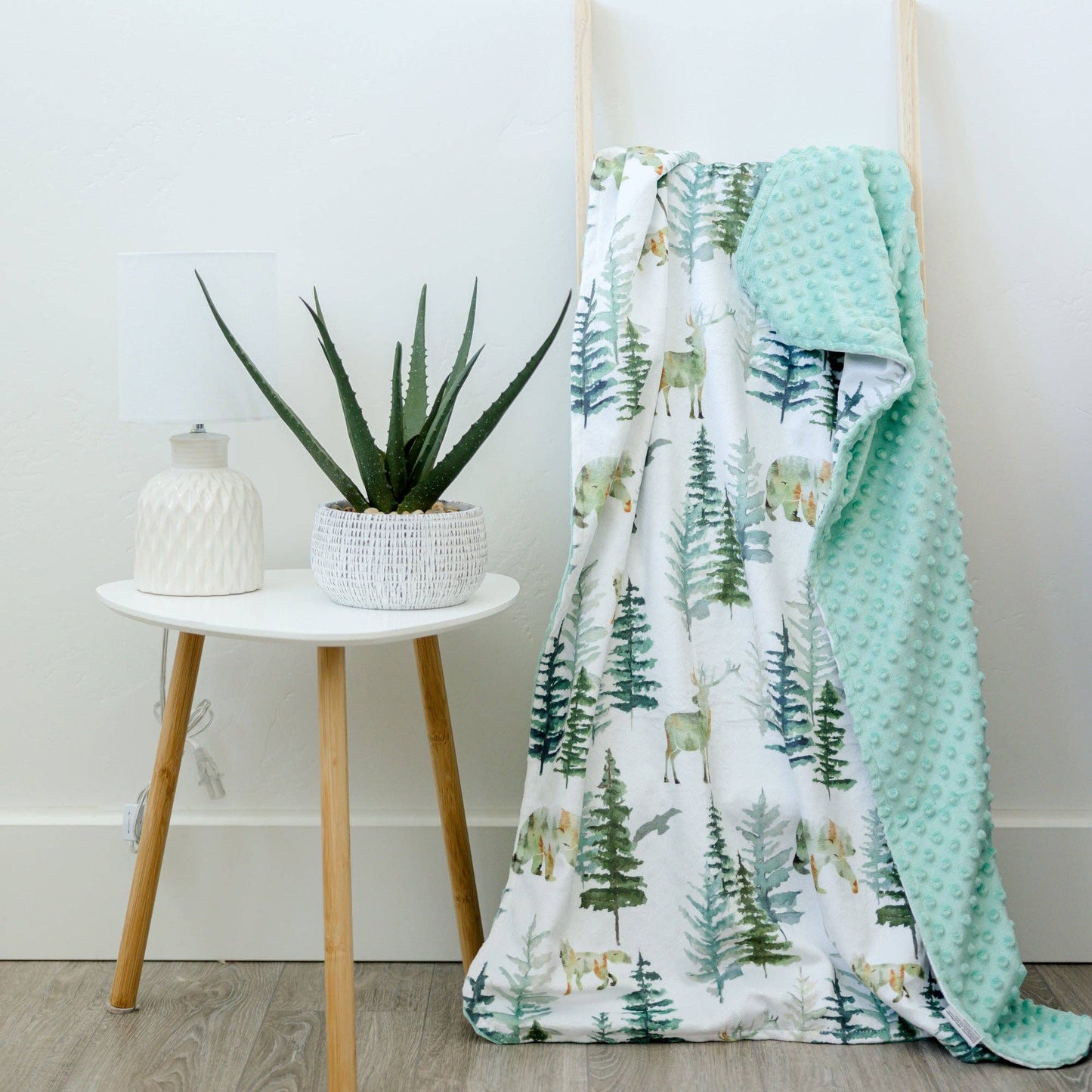 In The Woods- Baby & Toddler Minky Blanket