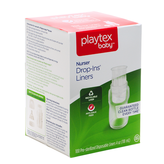 Playtex Baby™ Drop-Ins® Disposable Liners 4 oz (100 PACK)