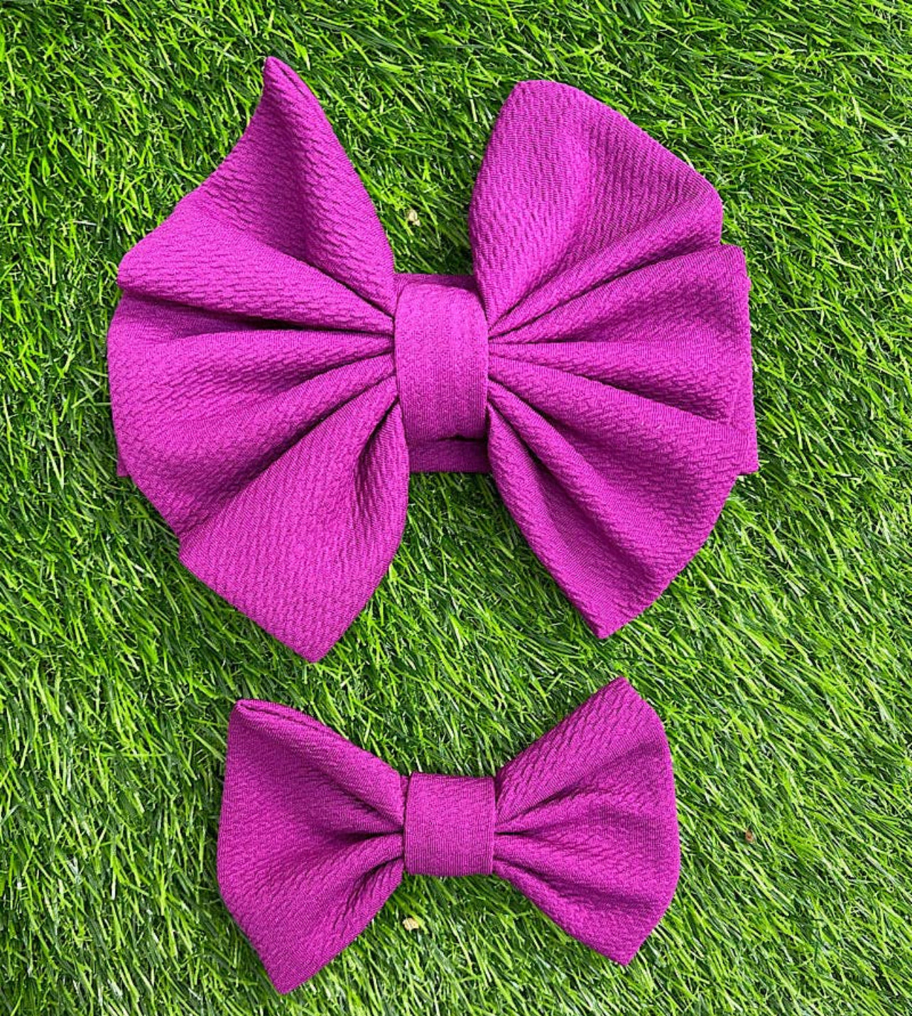Baby headband and hair bow set