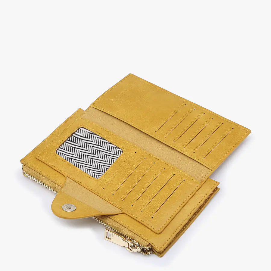 Kyla Rfid Wallet w/ Snap Closure