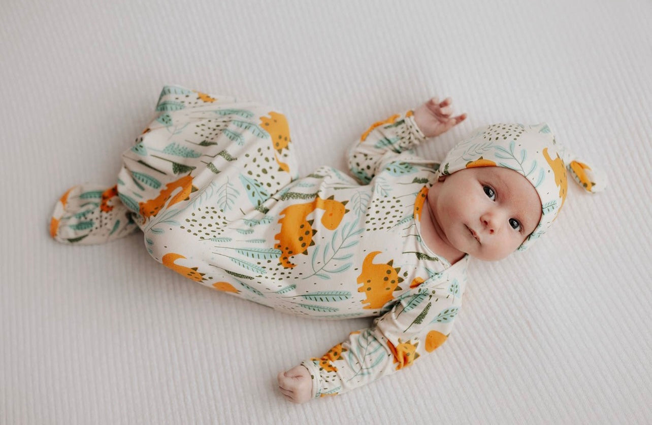Dinosaur Knotted Gown