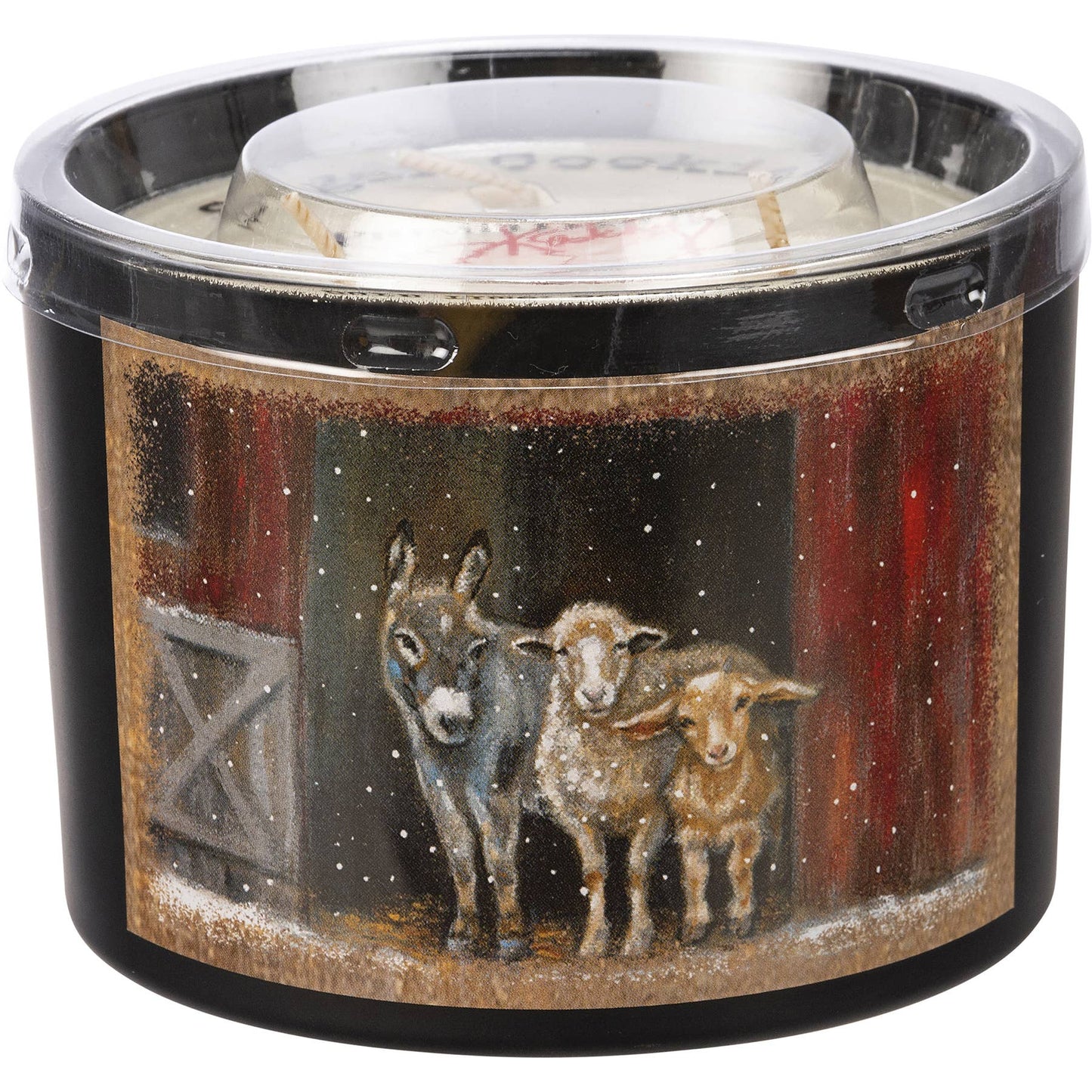Snowy Farm Family Candle