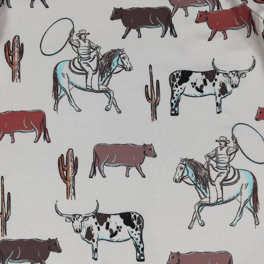 Ropin Cattle Baby Knotted Gown