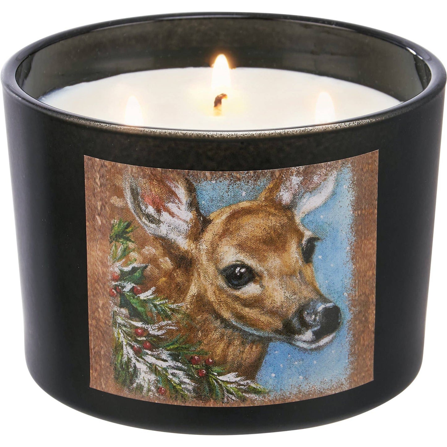 Woodland Deer Candle