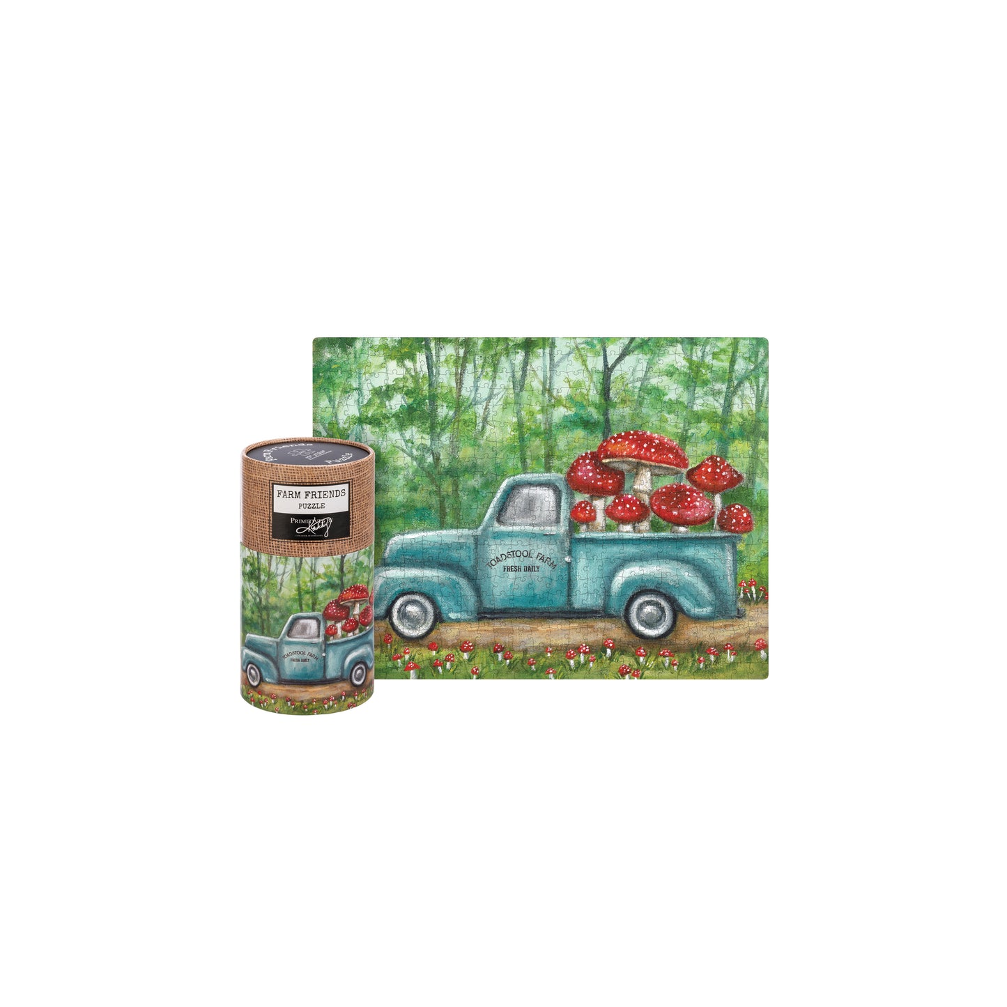 Mushrooms Toadstool Farm Puzzle