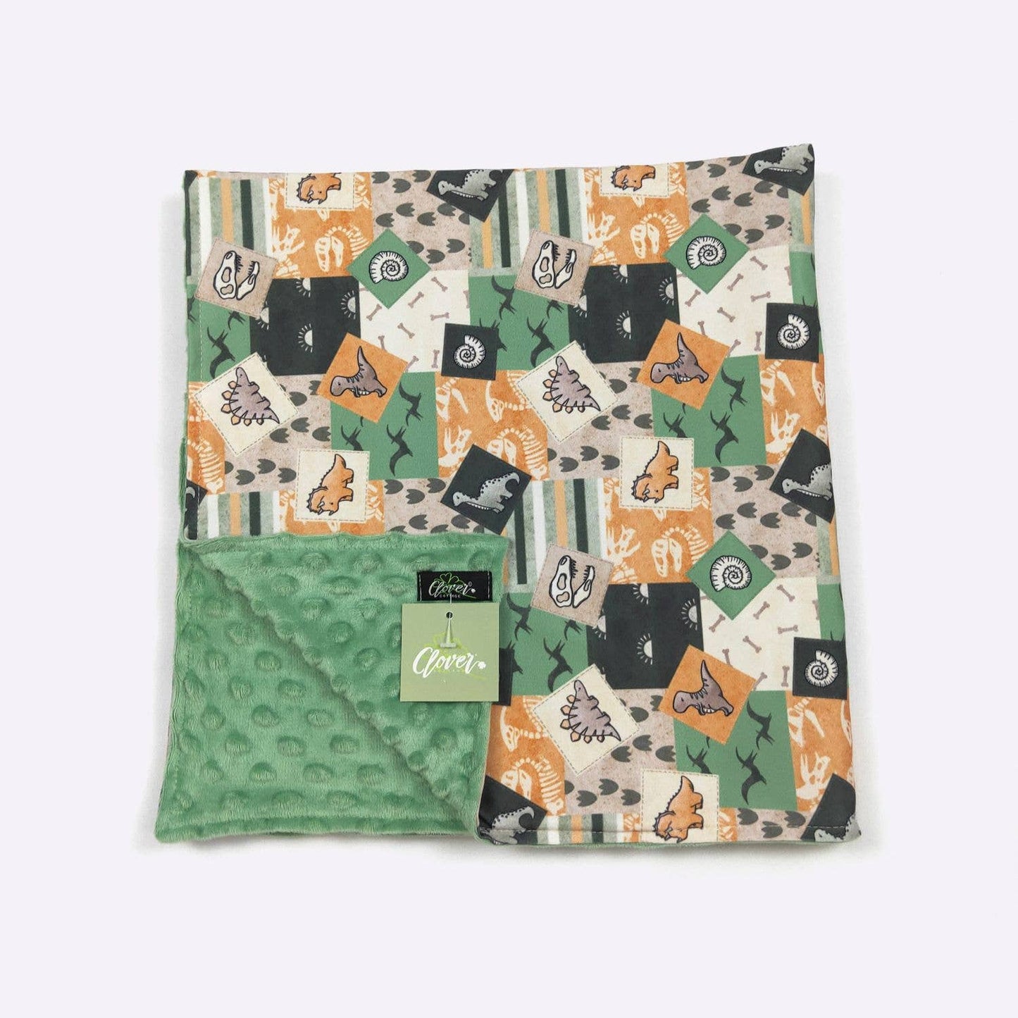 Lightweight Jurassic Patchwork Blanket