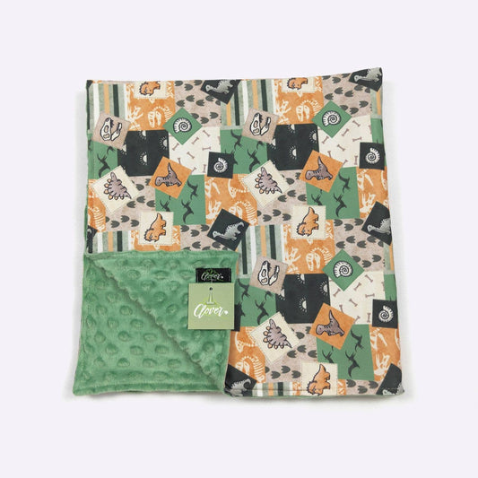 Lightweight Jurassic Patchwork Blanket