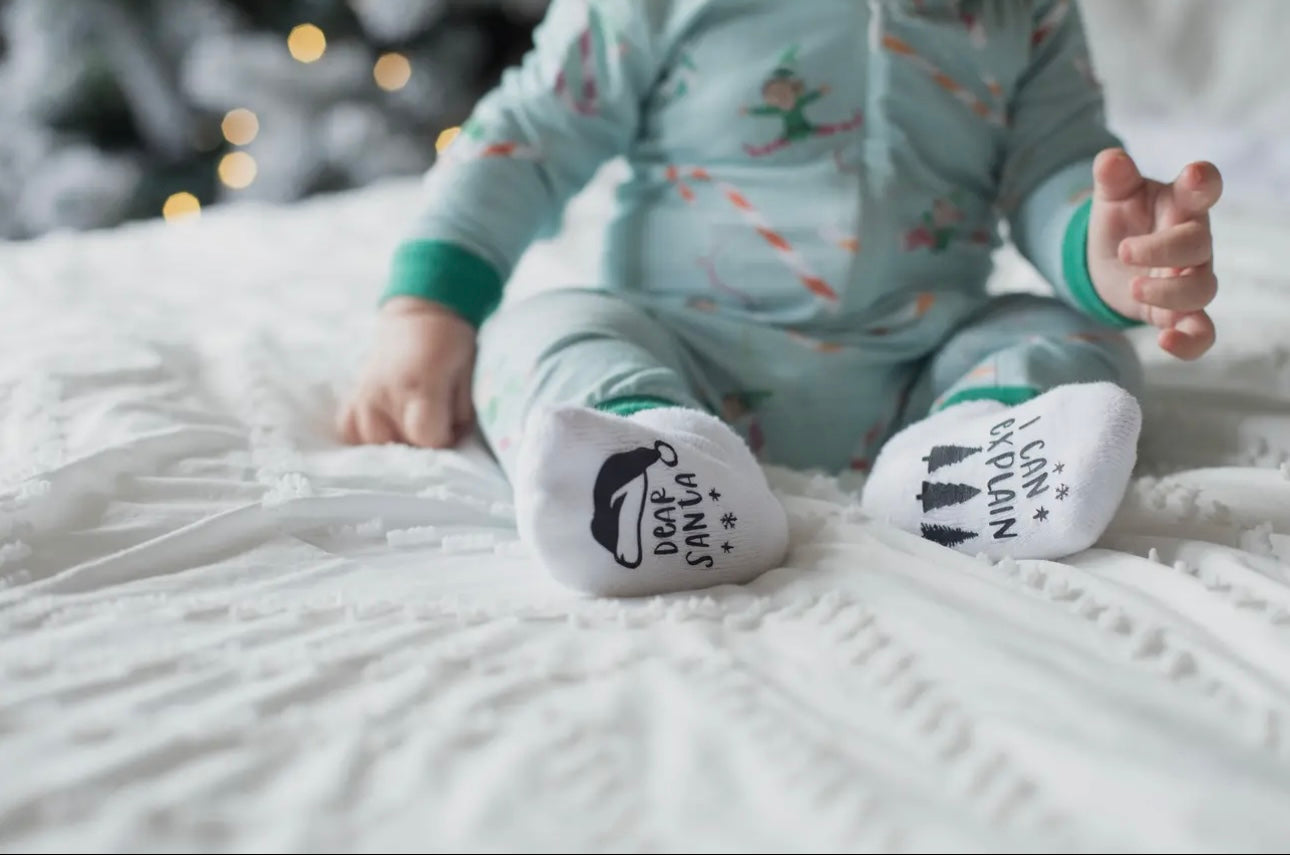 Dear Santa I Can Explain Christmas Baby
Socks