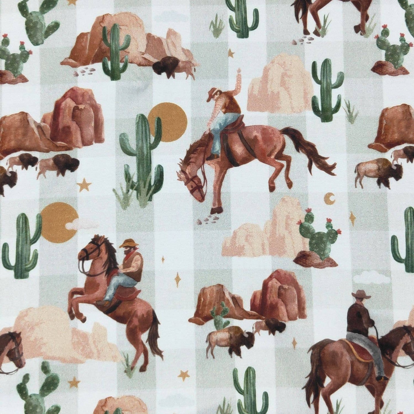 Lightweight Plaid Western Blanket
