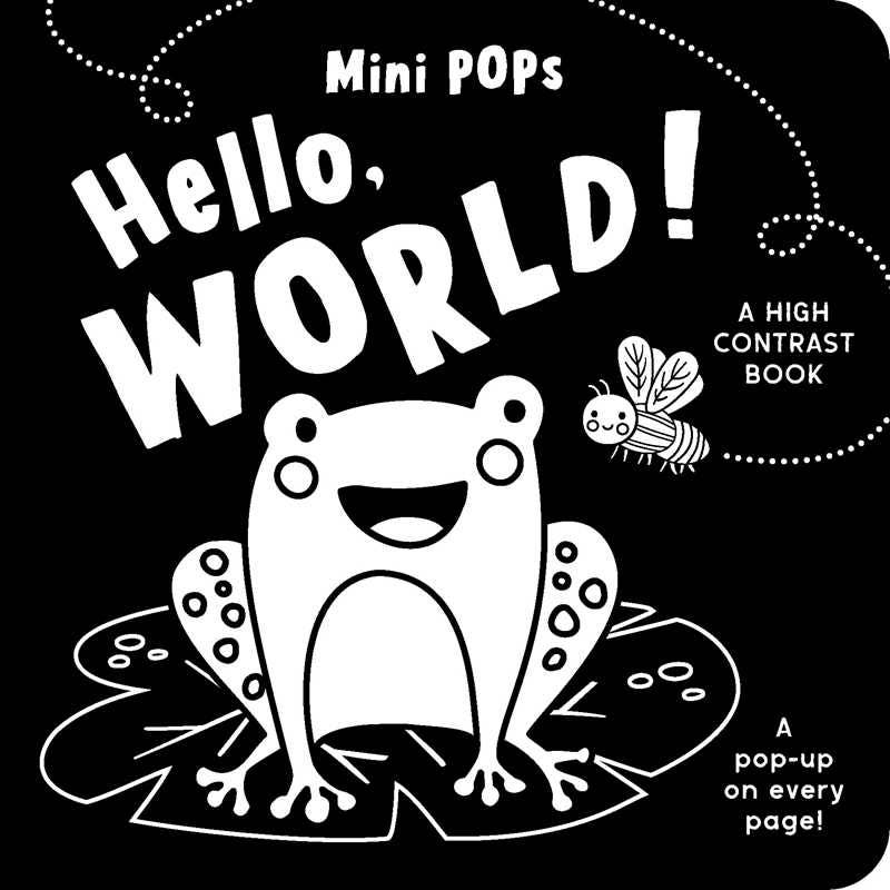 Mini Pops: Hello, World! High contrast book