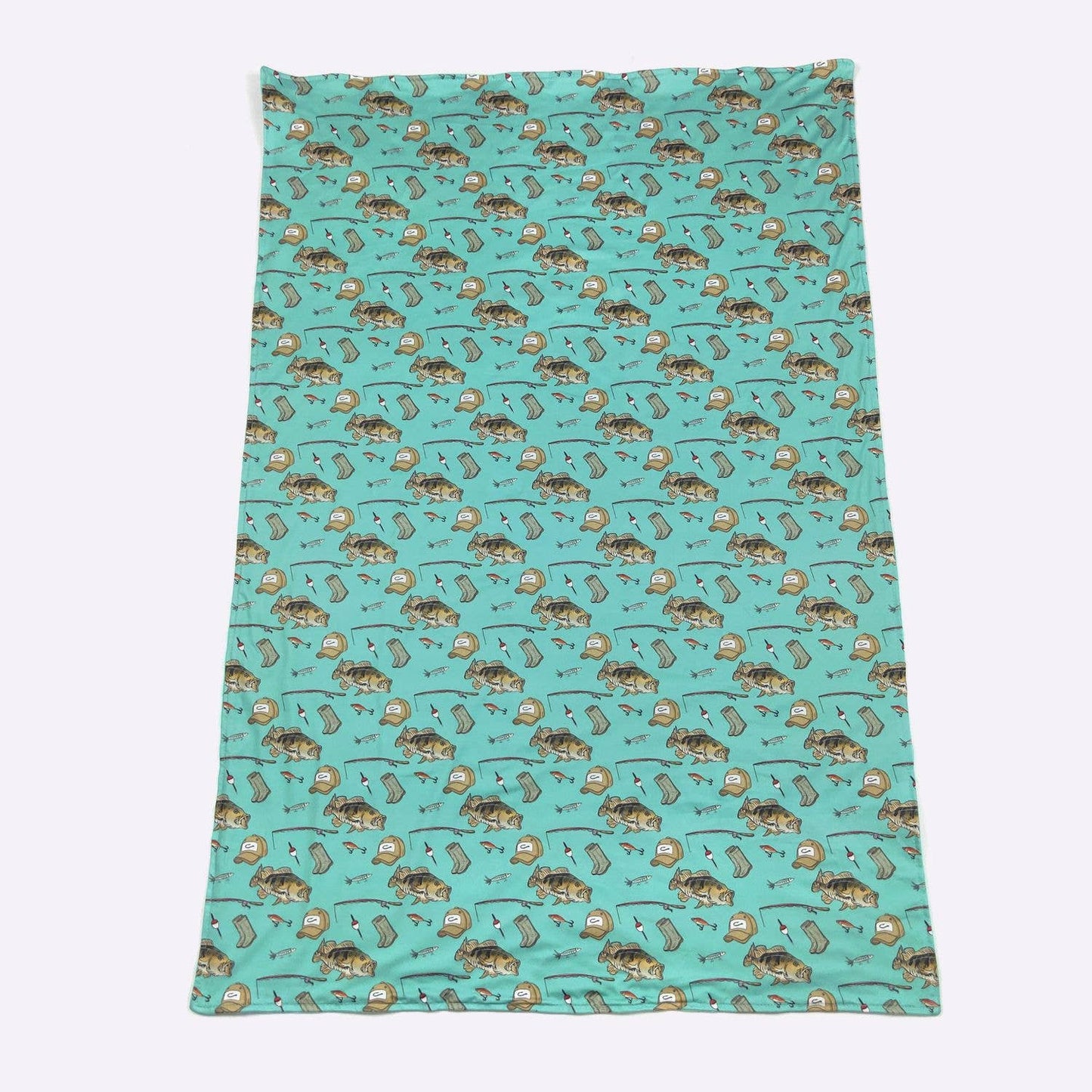 Lightweight Teal Fishing Blanket