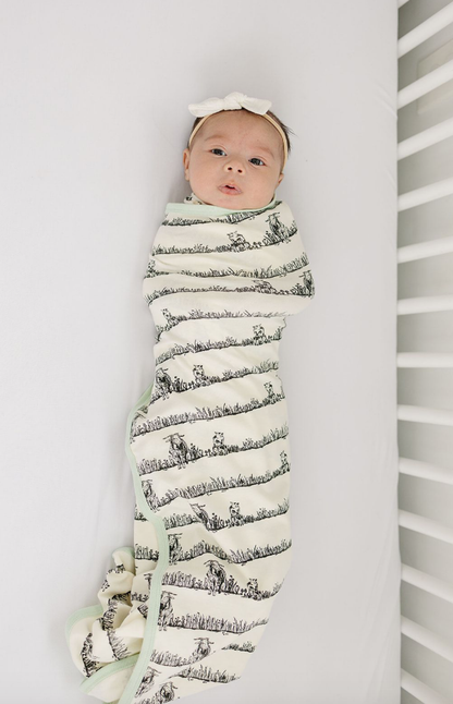 Organic Cotton Blanket - Billie & Kid