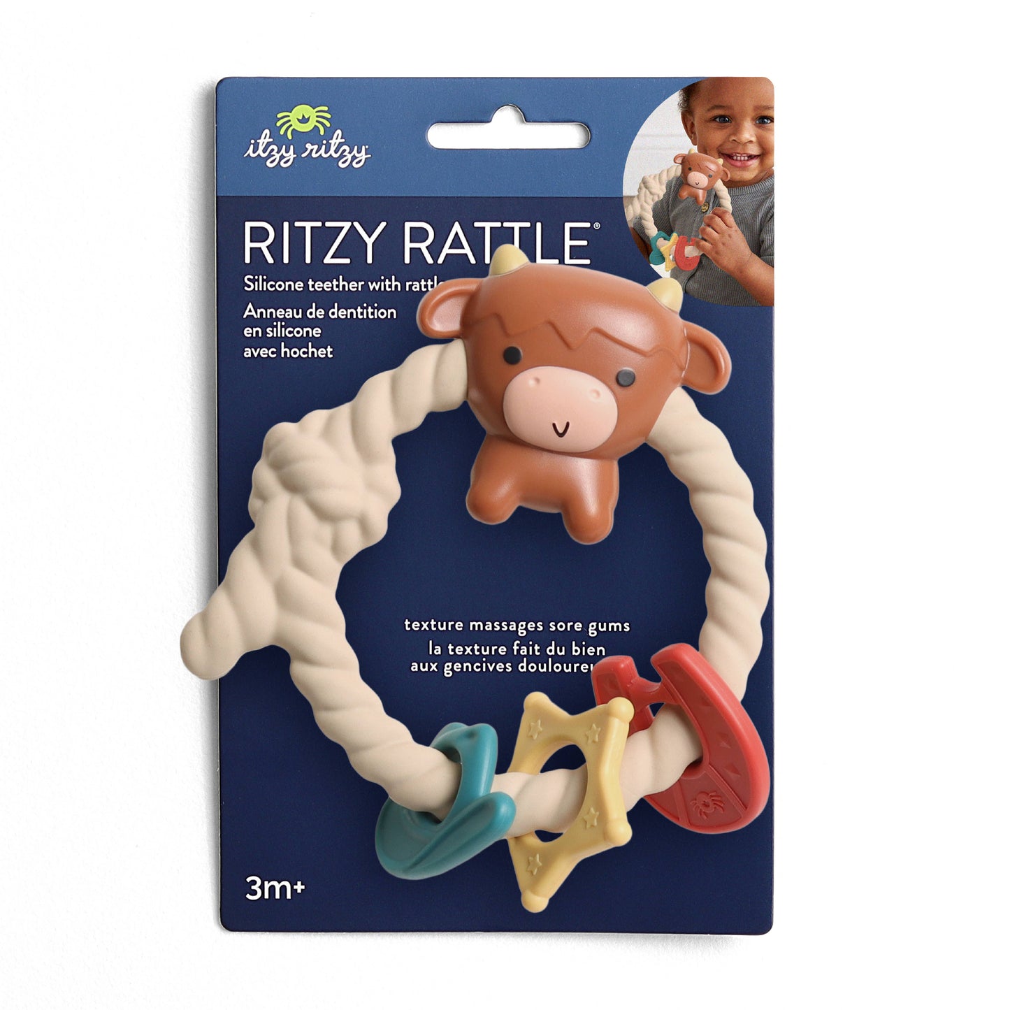 Ritzy Rattle™ Silicone Teether Rattles