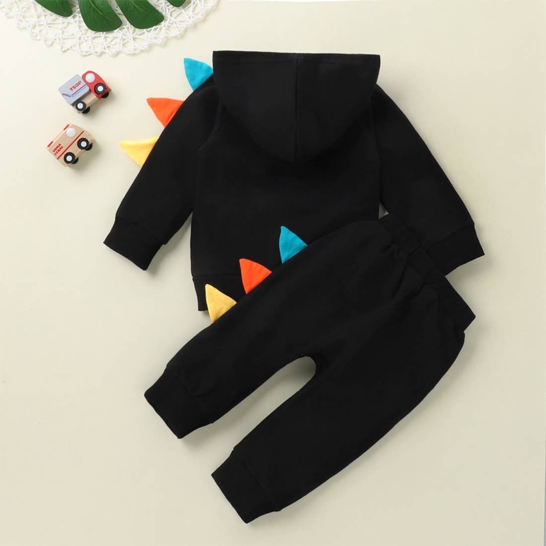 Black Monster Baby Hoodie & Pants