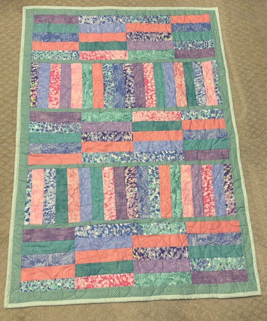 Loving Pastels Baby Quilt
