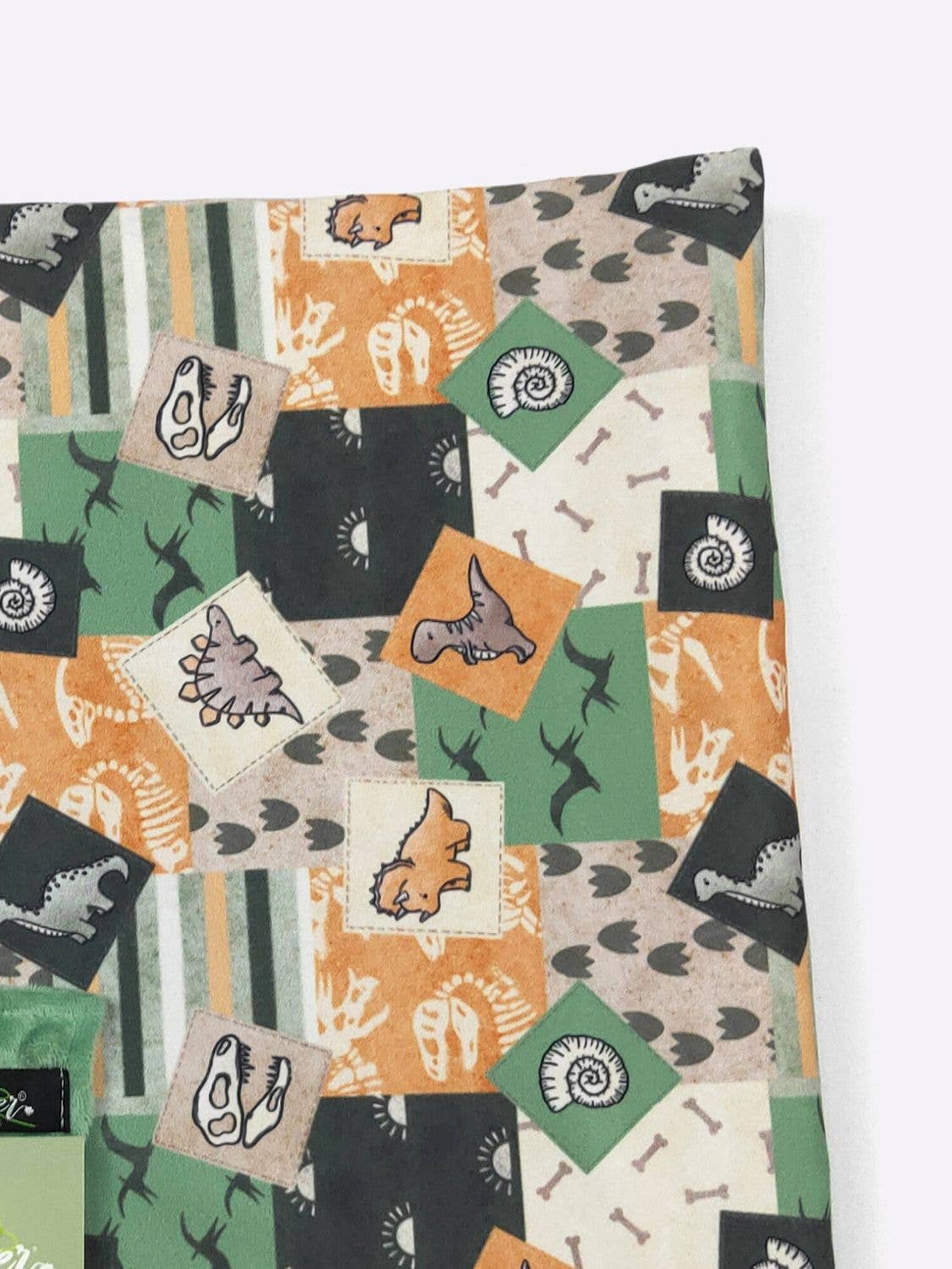 Lightweight Jurassic Patchwork Blanket