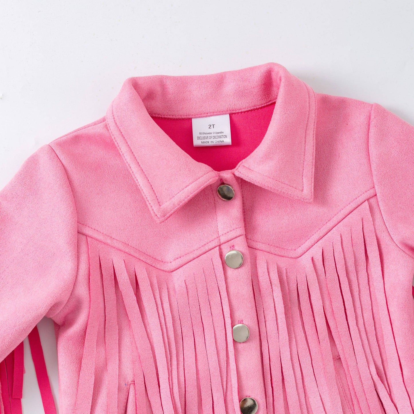 Girls Fringed Jacket